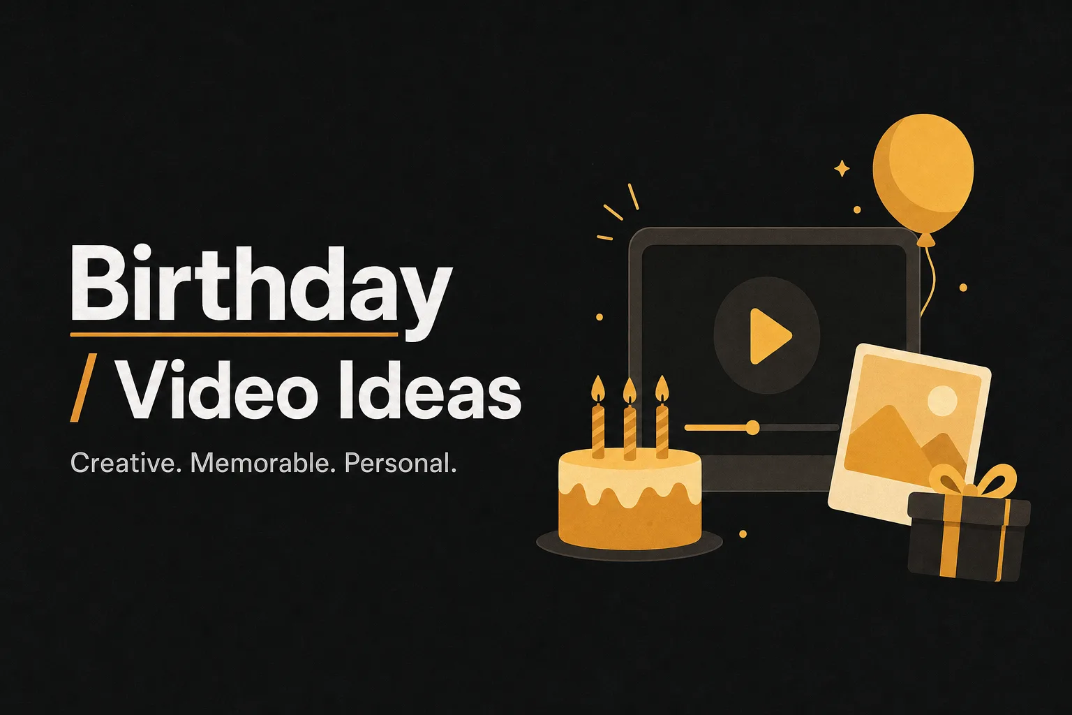 12 creative birthday video ideas for 2026 (with templates)