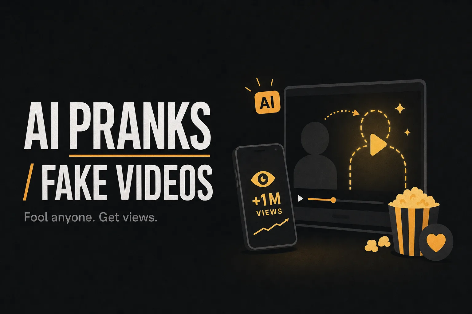 AI Pranks: Cómo conseguir +1M de vistas mostrando a desconocidos videos falsos de ellos mismos