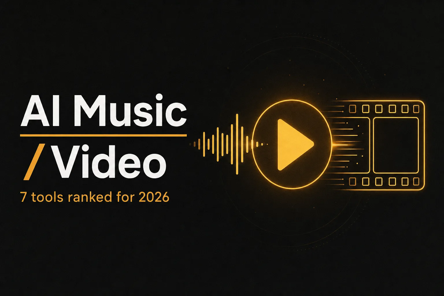 Best AI music video generator in 2026: 7 tools ranked