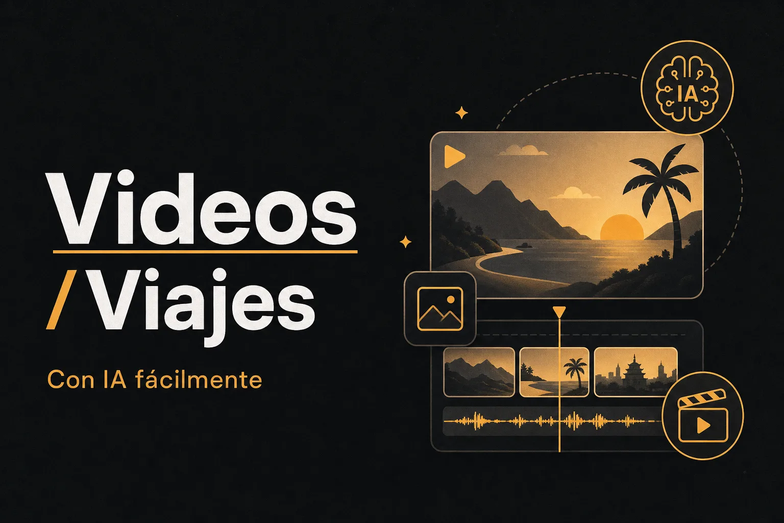 ¿Cómo crear videos de viajes con IA fácilmente?