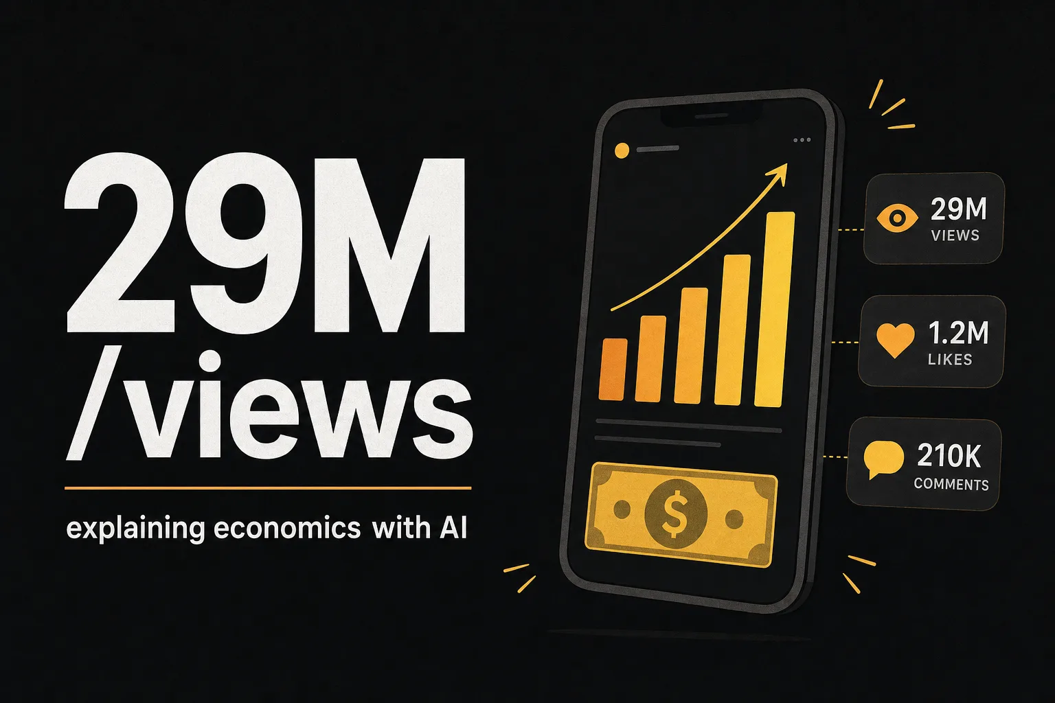 Cómo clonar vídeos de economía con IA y crear un canal de YouTube rentable