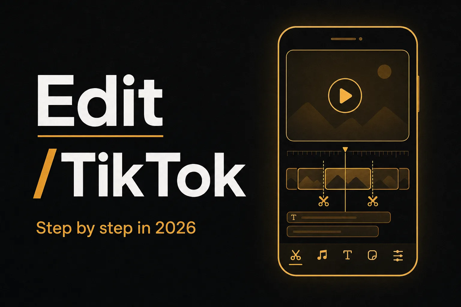 How to edit TikTok videos in 2026: a step-by-step guide