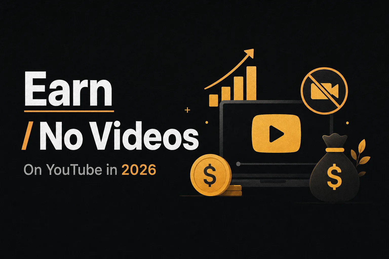 Earn on YouTube: No videos needed in 2026