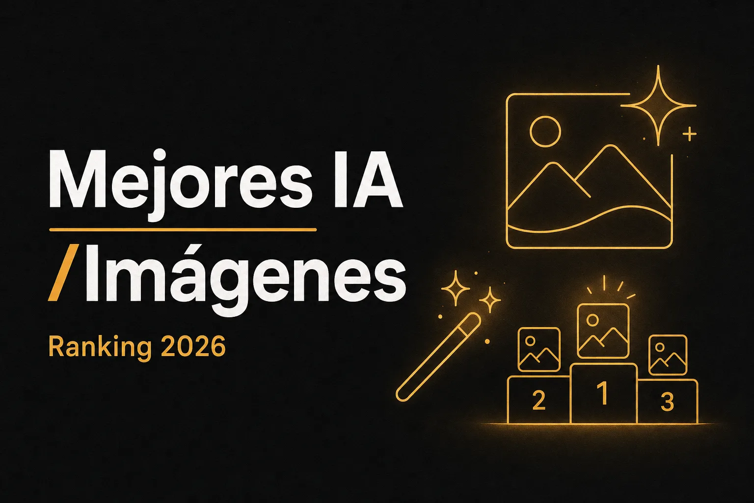 Mejores IA para crear imágenes en 2026: ranking comparativo