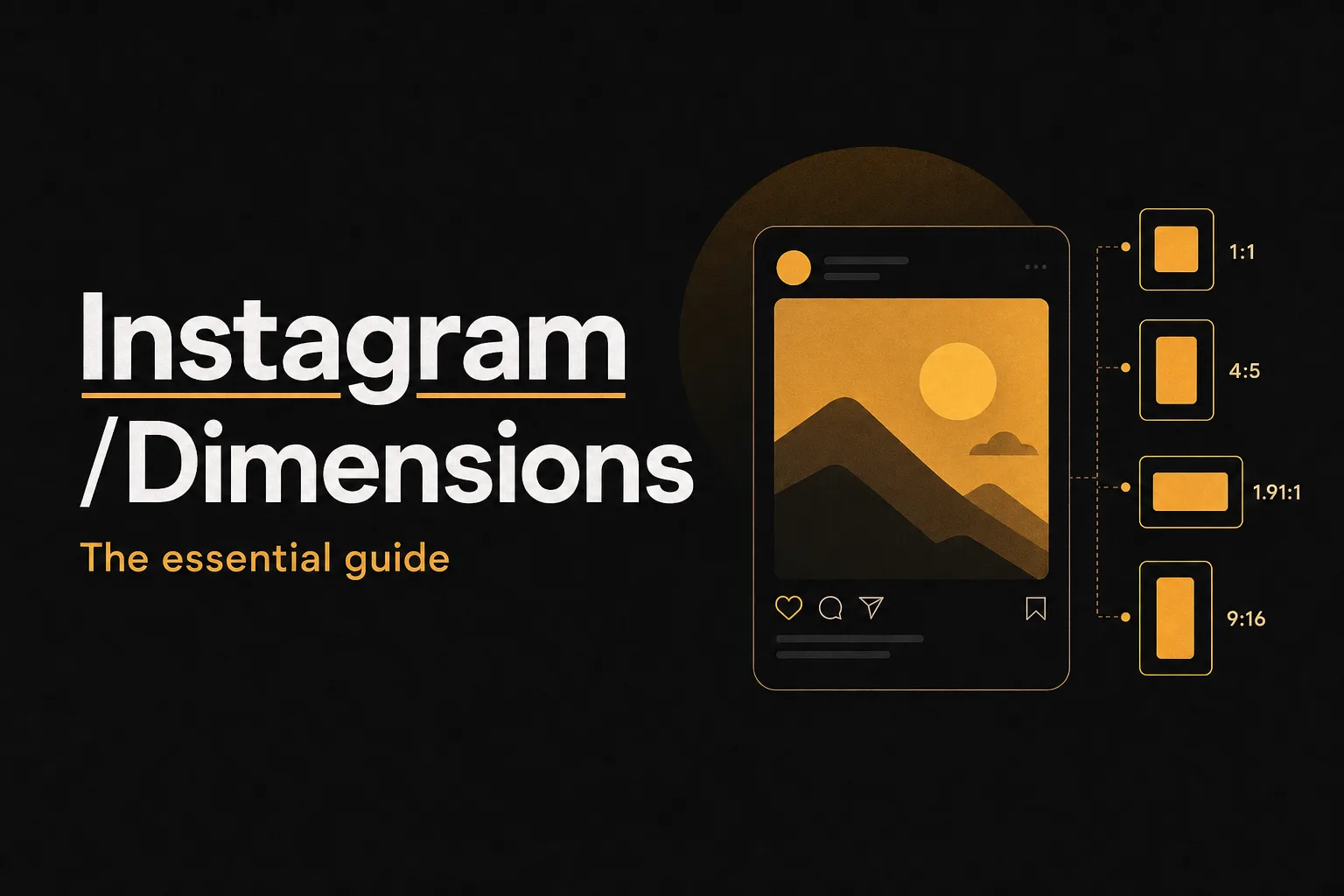 Instagram post dimensions 2026: The essential guide