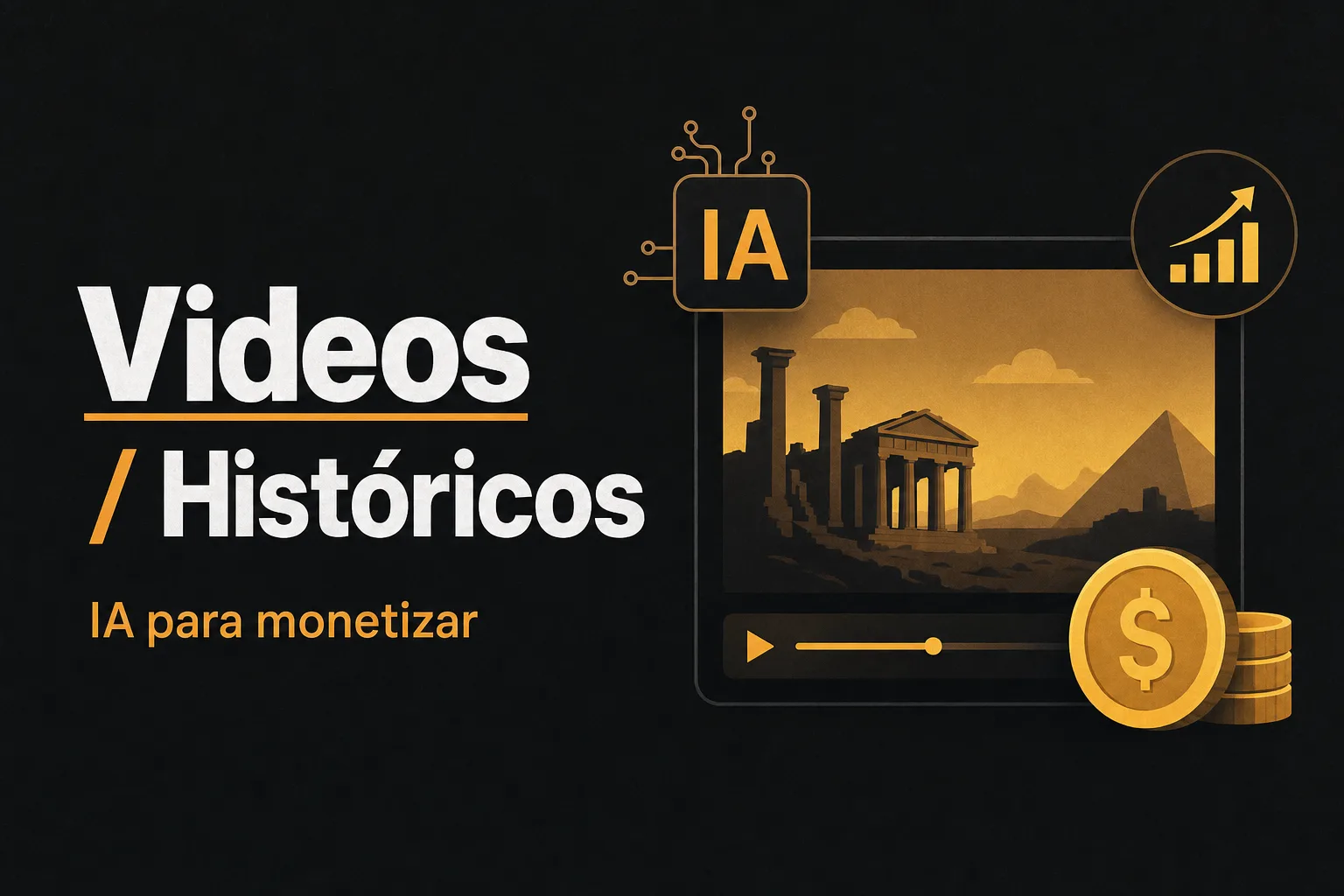 ¿Cómo hacer videos históricos virales con IA para monetizar?