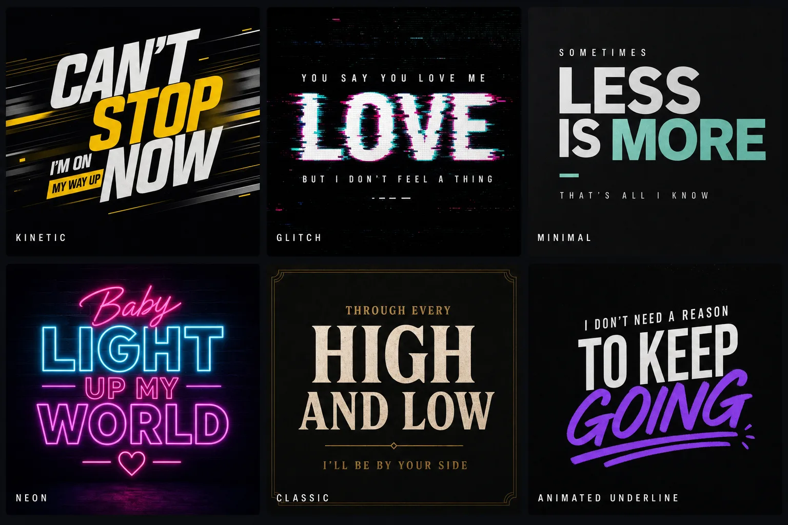 From idea to released lyric video in under 10 minutes