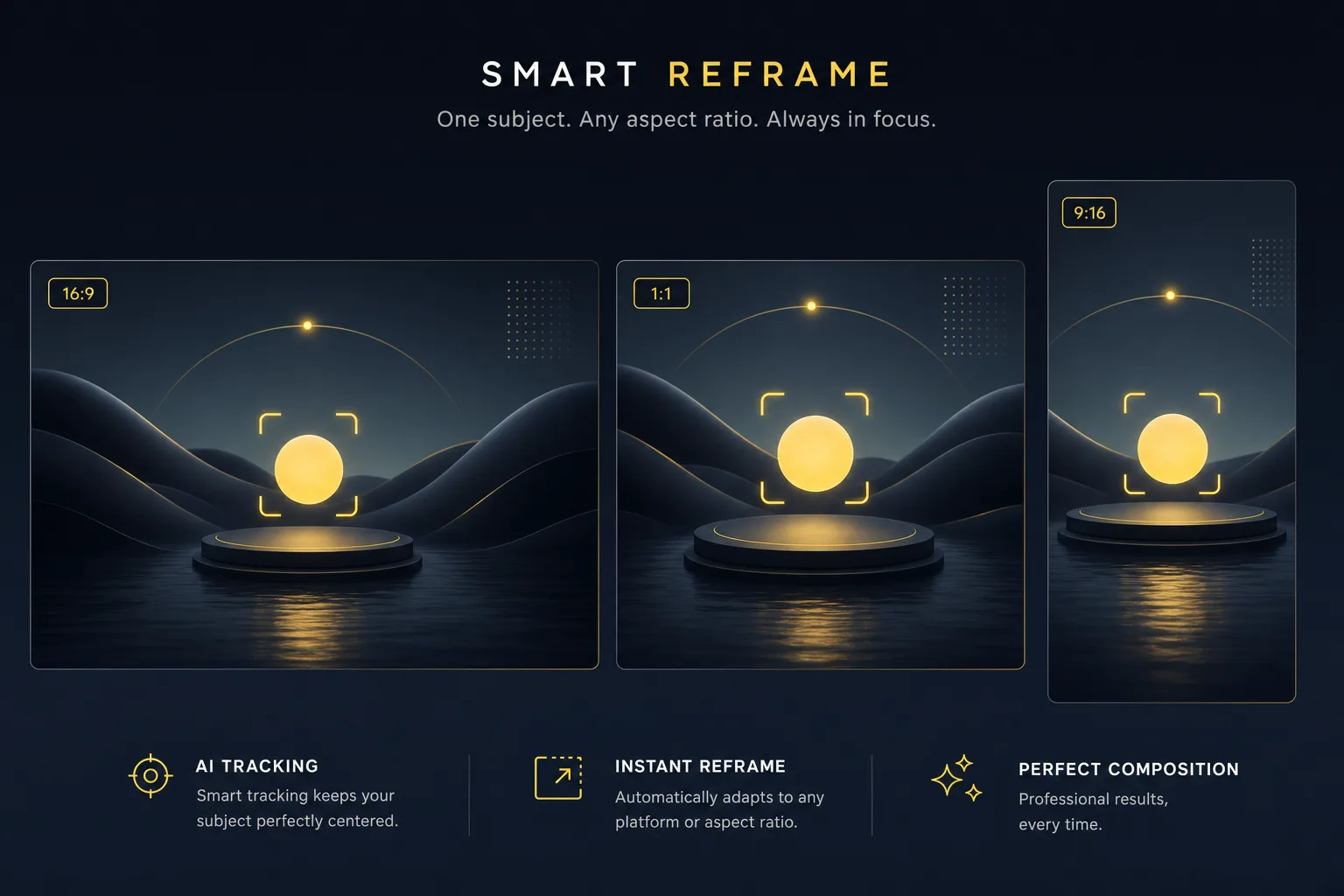 Multi-format export ready for every platform