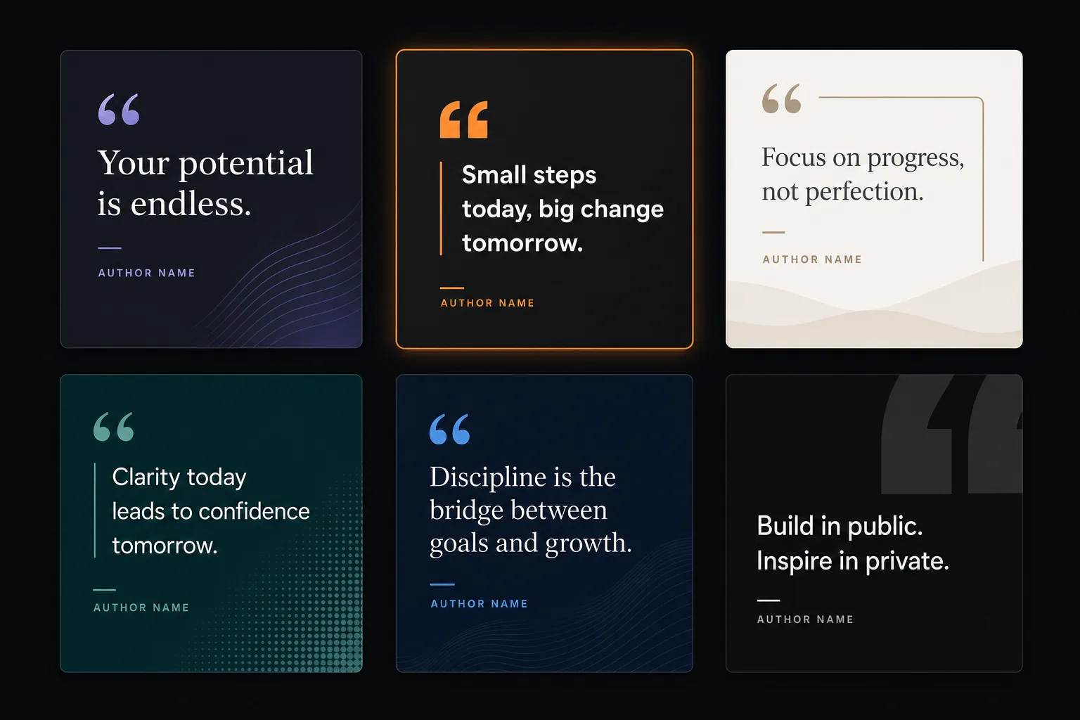 Turn every caption into a pull-quote image pack